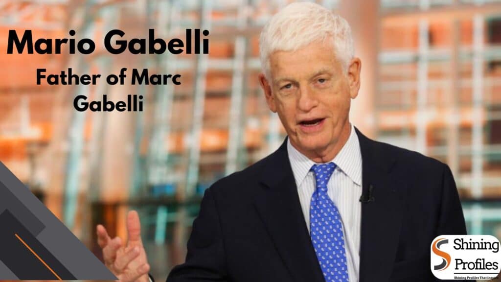 Mario Gabelli, Father of Marc Gabelli