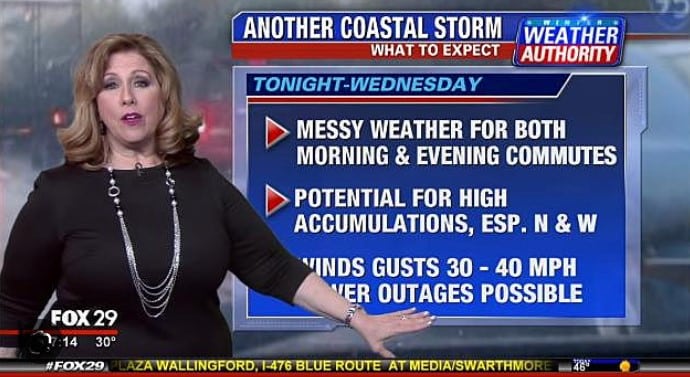 Sue serio, the Meteorologist