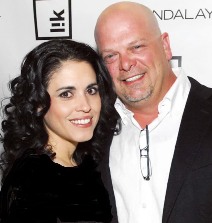 Rick Harrison with his third wife