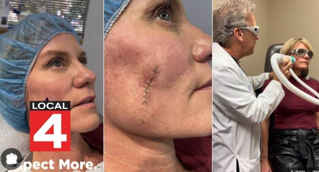 Karen Drew shared surgery photo